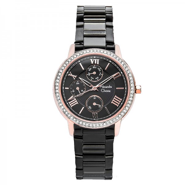 Alexandre Christie AC 2648 Rosegold Black BFBBRBA